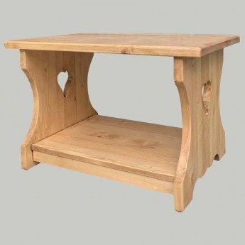 Petite table basse cœur...