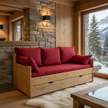 Banquette gigogne complète...