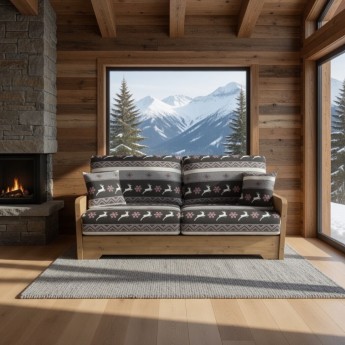 Canapé Rapido bois montagne...