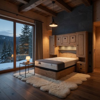 Meuble pont bois massif...