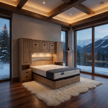 Meuble pont bois massif...