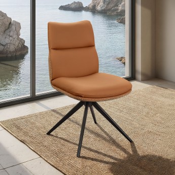 Chaise Girardeau Eva cuir /...