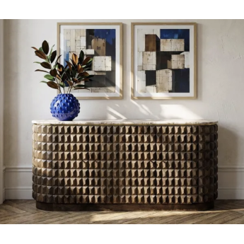 Buffet atypique en bois...