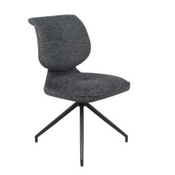 Chaise Iris pivotante tissu...