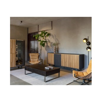 Buffet 4 portes chêne et...