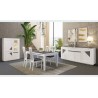 Enfilade 4 portes chêne1 tiroir incrustation HPL Enfilade 4 portes chêne1 tiroir incrustation HPL