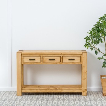 Console 3 tiroirs bois...