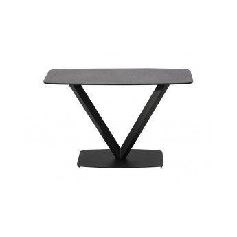 Console acier et verre...