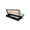 Banquette convertible clic-clac Camille couchage140 Banquette convertible clic-clac Camille couchage140