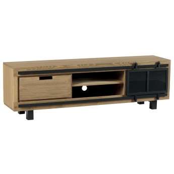 Meuble TV 1 porte 2 niches...