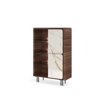 Vitrine 2 portes 1 niche...