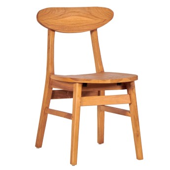 Chaise teck naturel