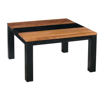Table carré chêne massif huilé