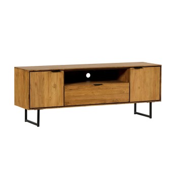 Meuble TV teck massif 2...