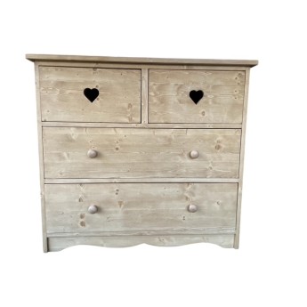 Commode 4 tiroirs bois...
