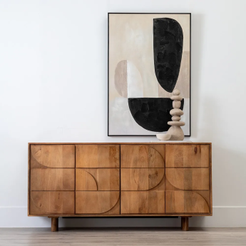 Buffet 4 portes bois de...