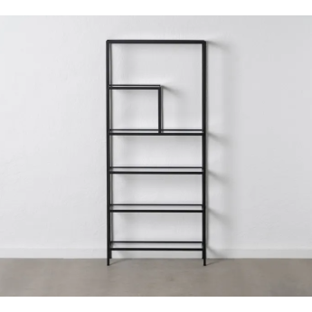 Meuble etagére en métal noir