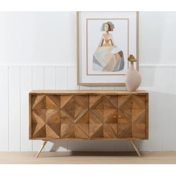 Buffet 4 portes bois de...