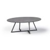 Table basse ovale céramique Table basse ovale céramique