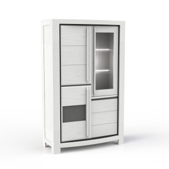 Vitrine chêne decoration...