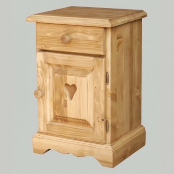 Chevet 1 porte 1 tiroir Jean