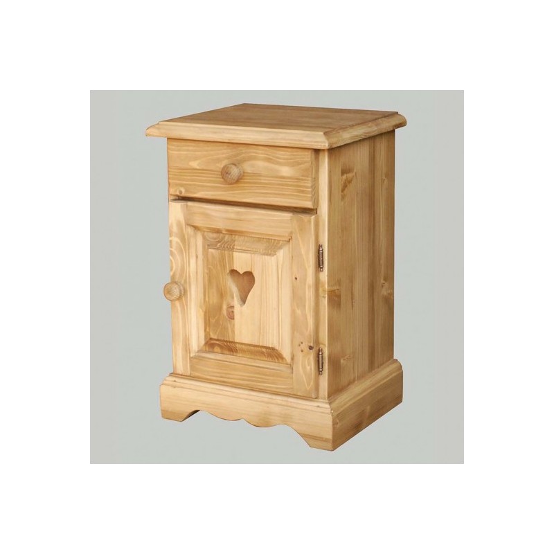 Chevet 1 porte 1 tiroir Jean
