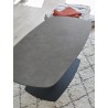 Table basse tonneau pied central céramique Table basse tonneau pied central céramique