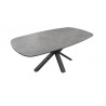 Table basse tonneau pieds en croix céramique Table basse tonneau pieds en croix céramique