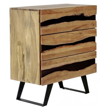 Commode 3 tiroirs bois...