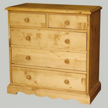 Commode 5 tiroirs sapin...