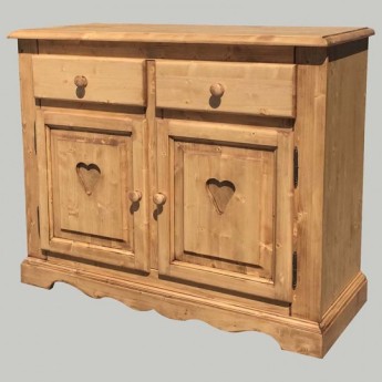 Bahut 2 portes 2 tiroirs en...