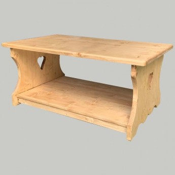 Grande table basse cœur...