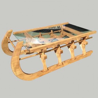 Grande table basse luge...