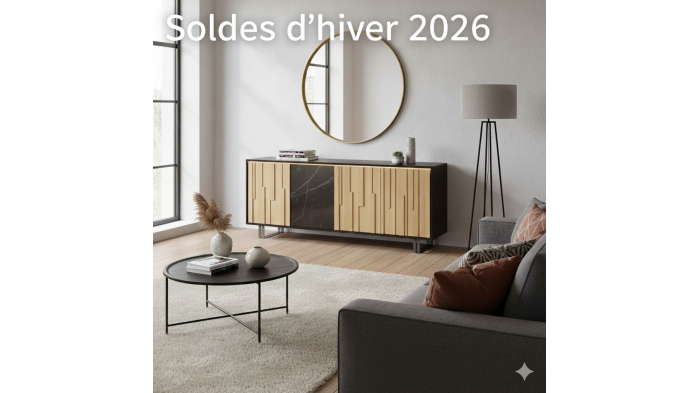 Les meilleures promotions meubles pendant les soldes d'hiver 2026