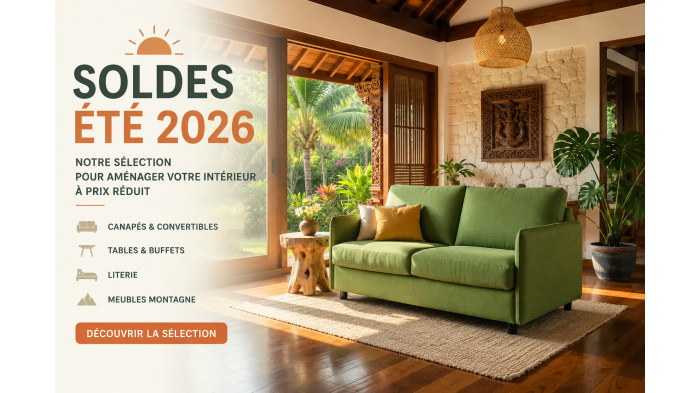 Soldes meubles été 2026 : notre sélection pour aménager votre intérieur à prix réduit