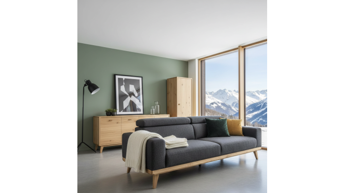 Comment aménager un coin montagne sans tomber dans le cliché "total look bois" ?