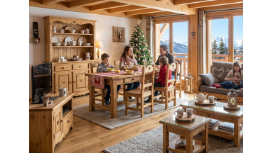 Pourquoi choisir le sapin ou le pin massif pour son mobilier de montagne ?